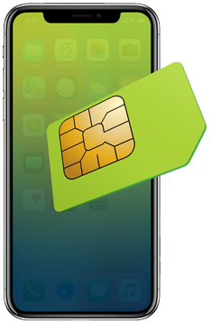 Pay As You Go mobile phone with SIM