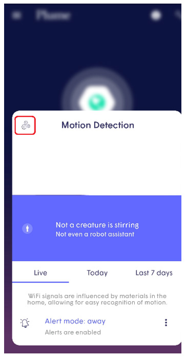 Motion Detection Devices Android