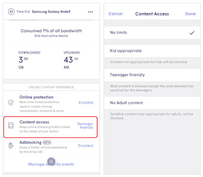 Total Wi-Fi App Content Access